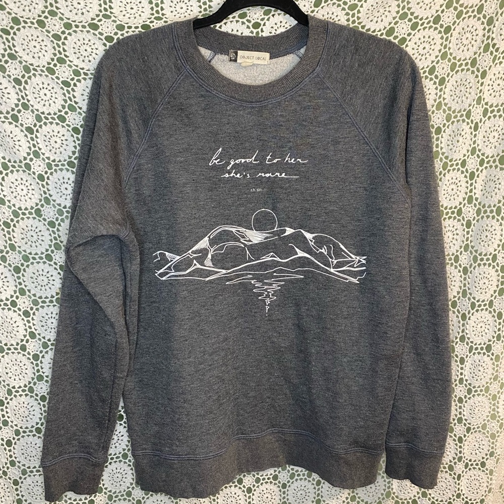 Object Local Grey Sweater